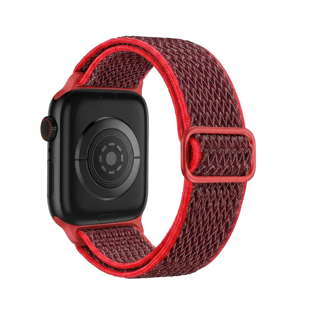 Pulsera Velcro Rosada Oscura