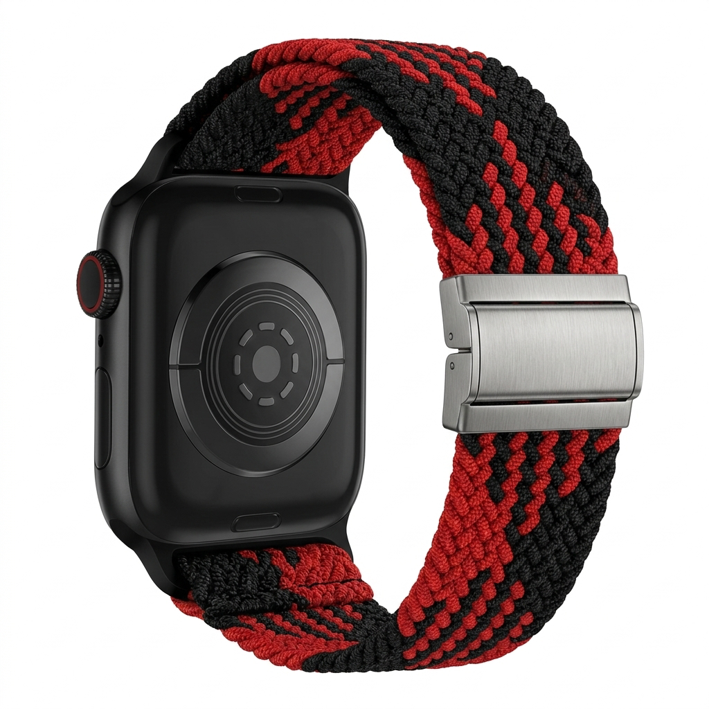 Pulsera Roja con Negro