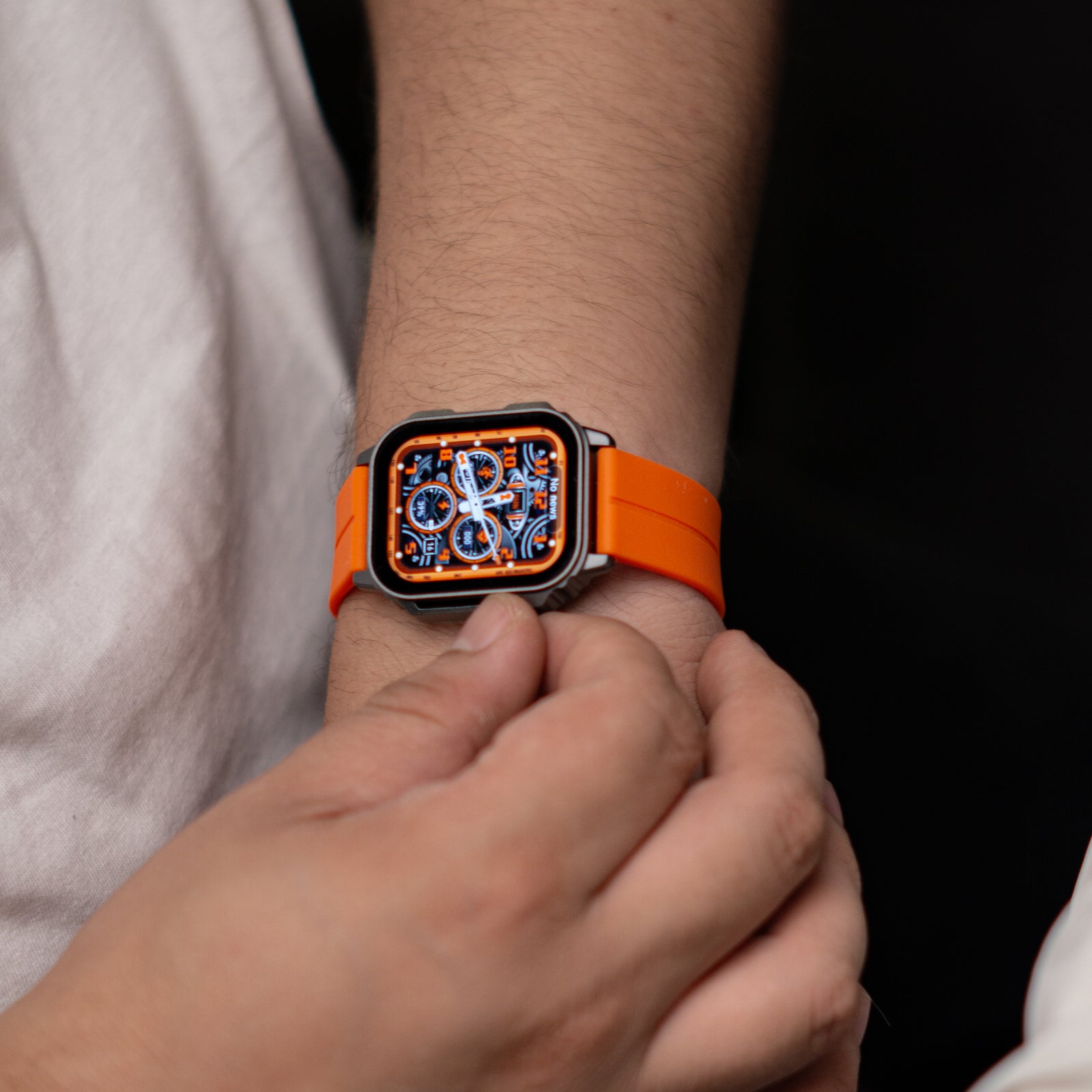 Smartwatch en la muñeca